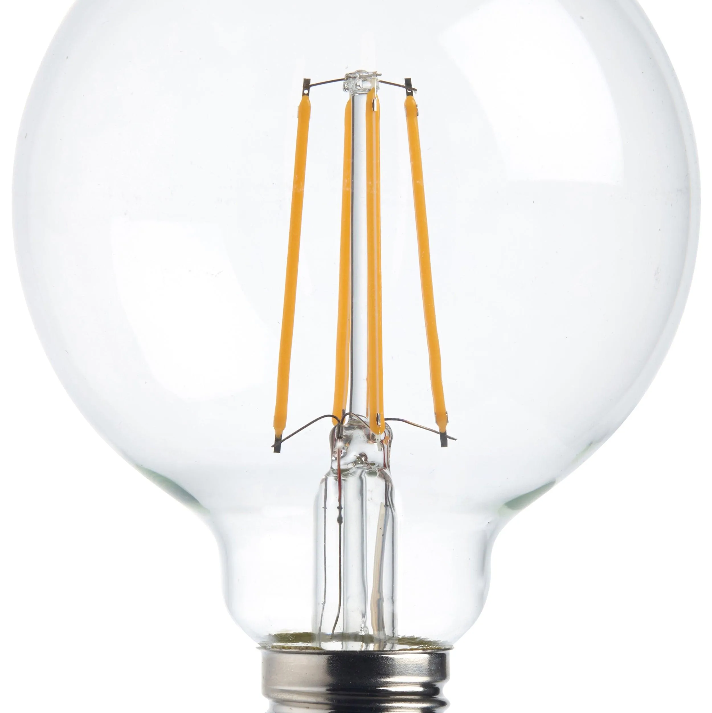 15 x E27 Warm White LED Filament Globe Light Bulb Dimmable 7W