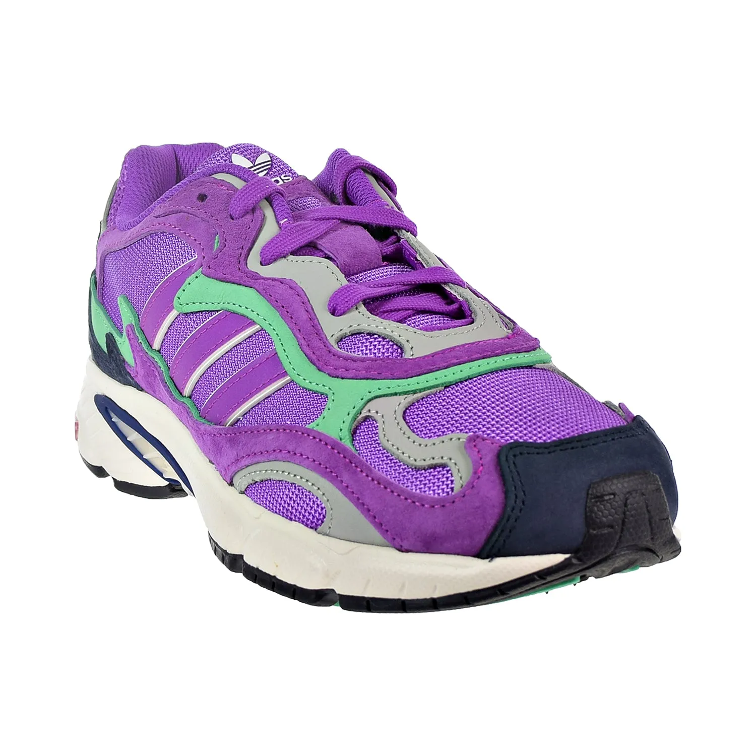 Adidas Temper Run Men's Shoes Shock Purple/Green