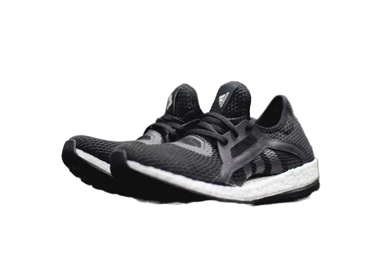 Adidas Women's Pureboost X Shoes - Black / Grey / White