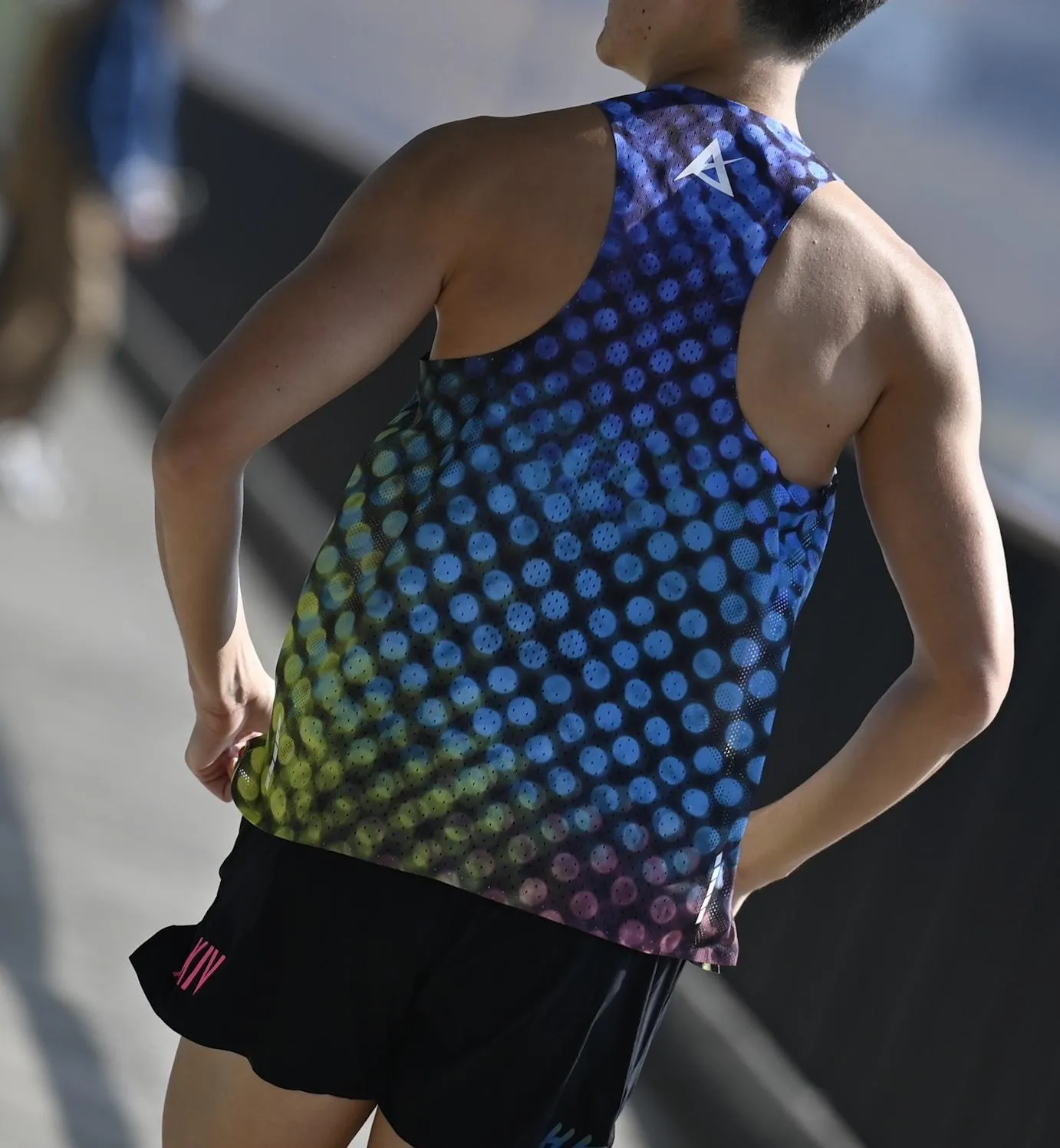 AKIV Elite Singlet Unisex | 3D Dreamy Wave Gradient