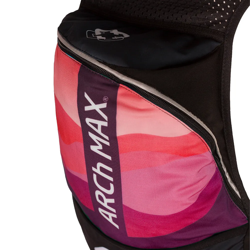 ARCh MAX Hydration Vest 12L Unisex Pink   2 Hydraflask 500ml