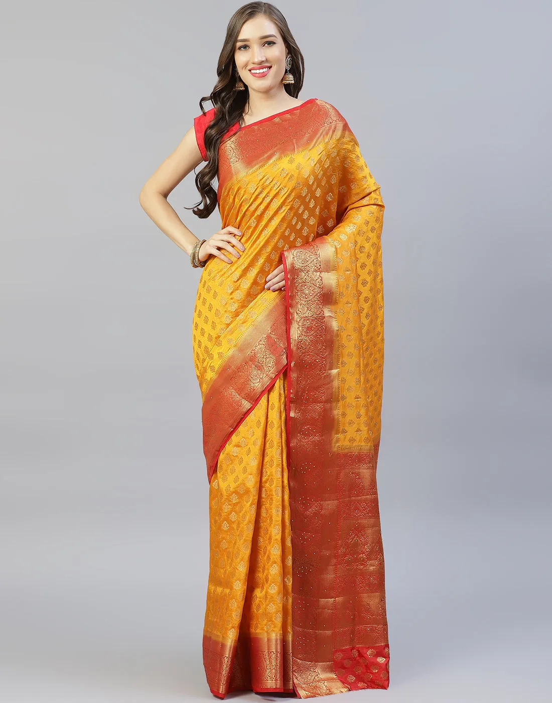 Art Handloom Woven Saree