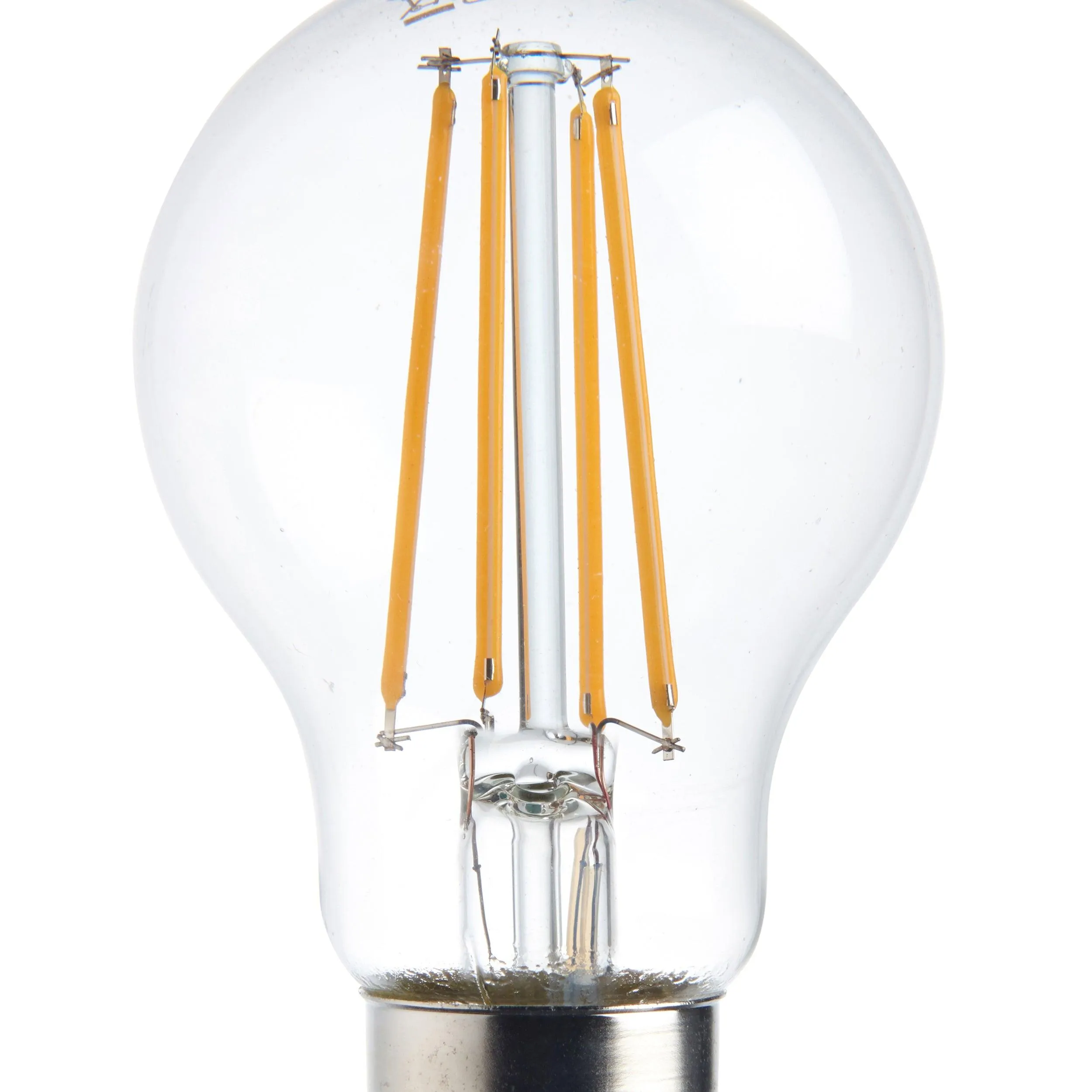 B22 Warm White LED filament Lamp Bulb GLS Dimmable 8W