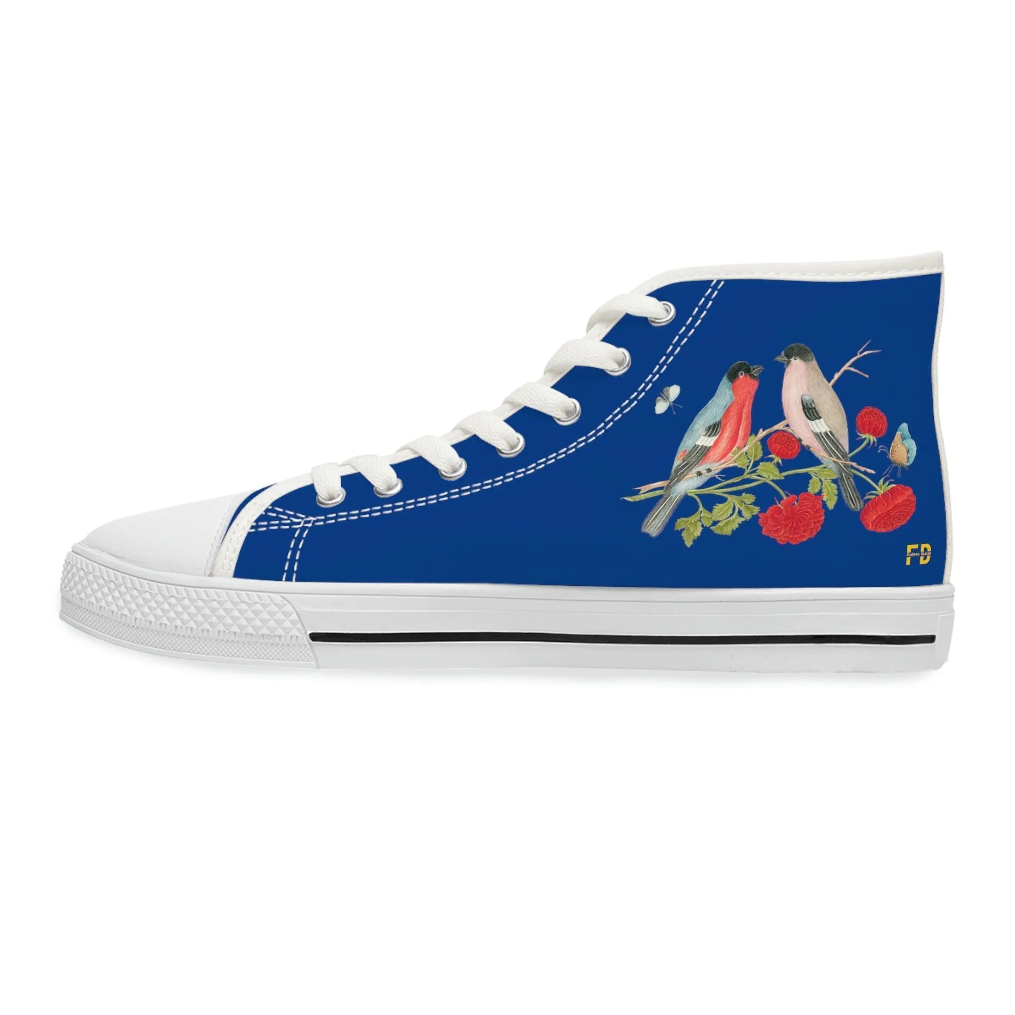 Blue Style Women's High Top Sneakers - FD