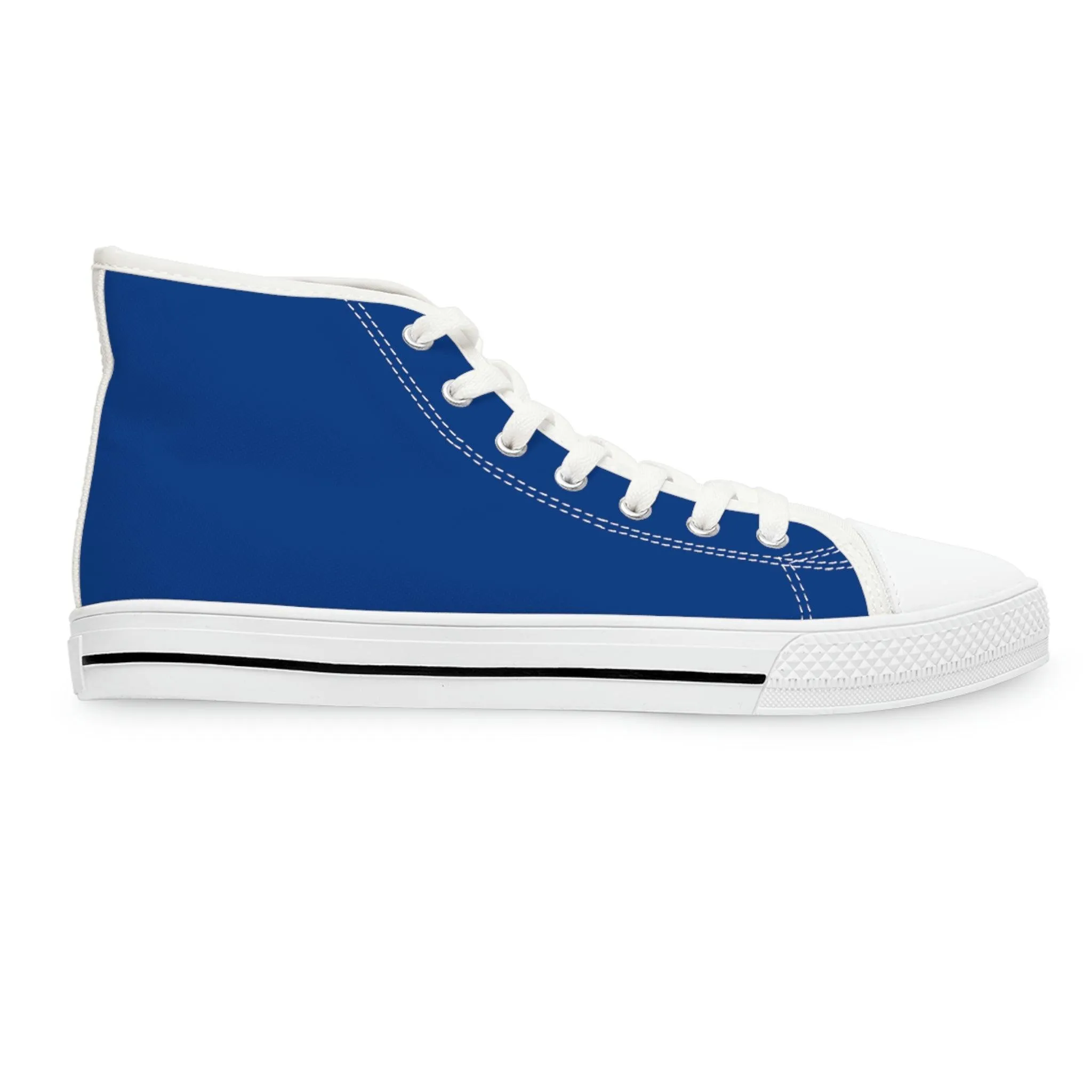 Blue Style Women's High Top Sneakers - FD