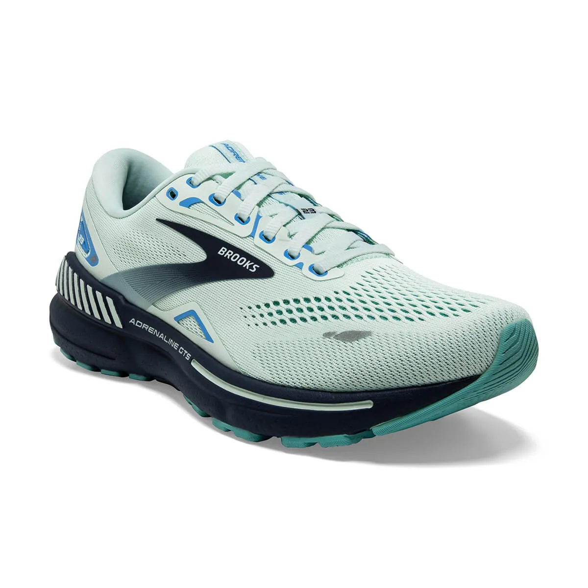 Brooks Adrenaline GTS 23 Womens | Blue Glass/nile Blue/marina