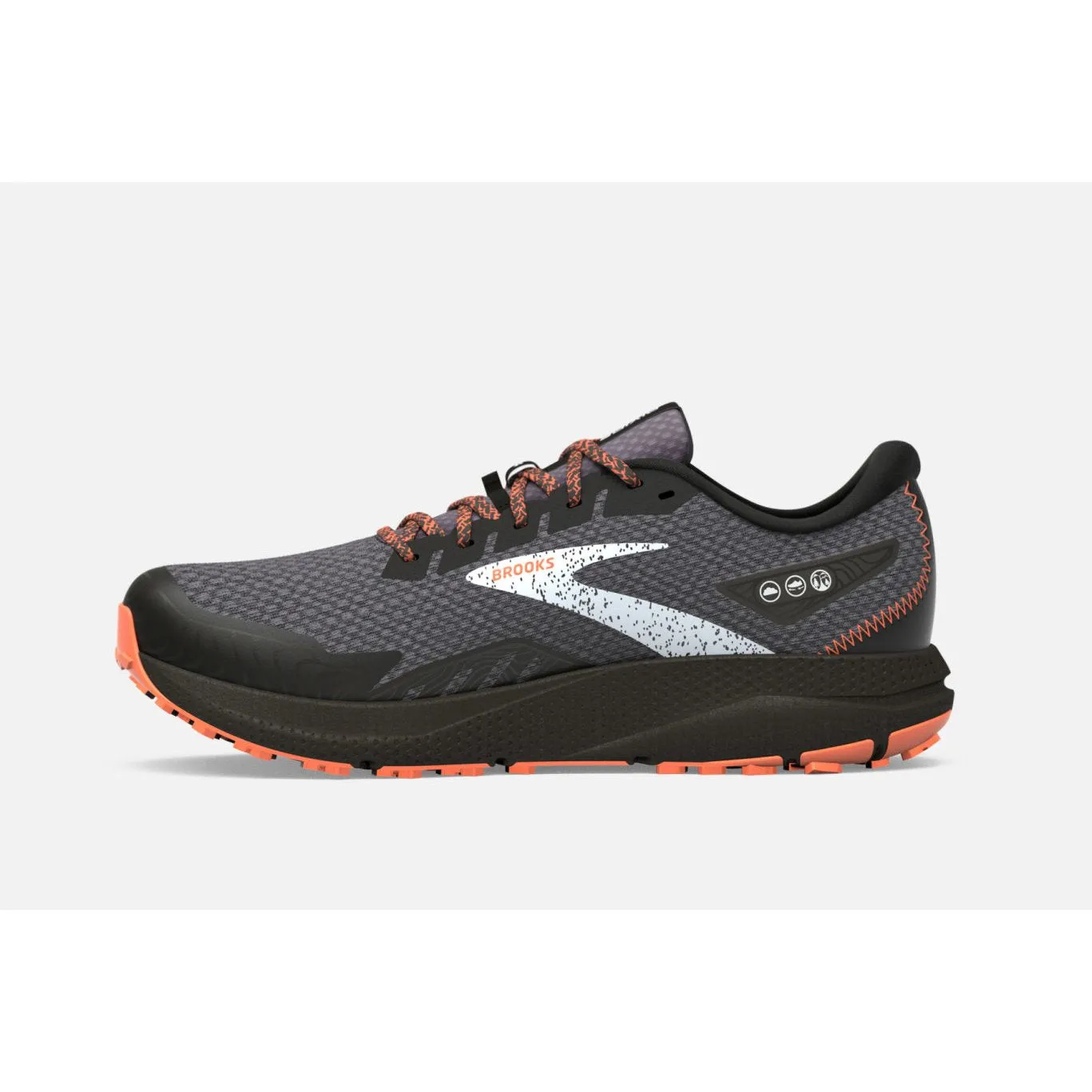 Brooks Divide 4 GTX Light Trail Men's Black/Firecracker/Blue