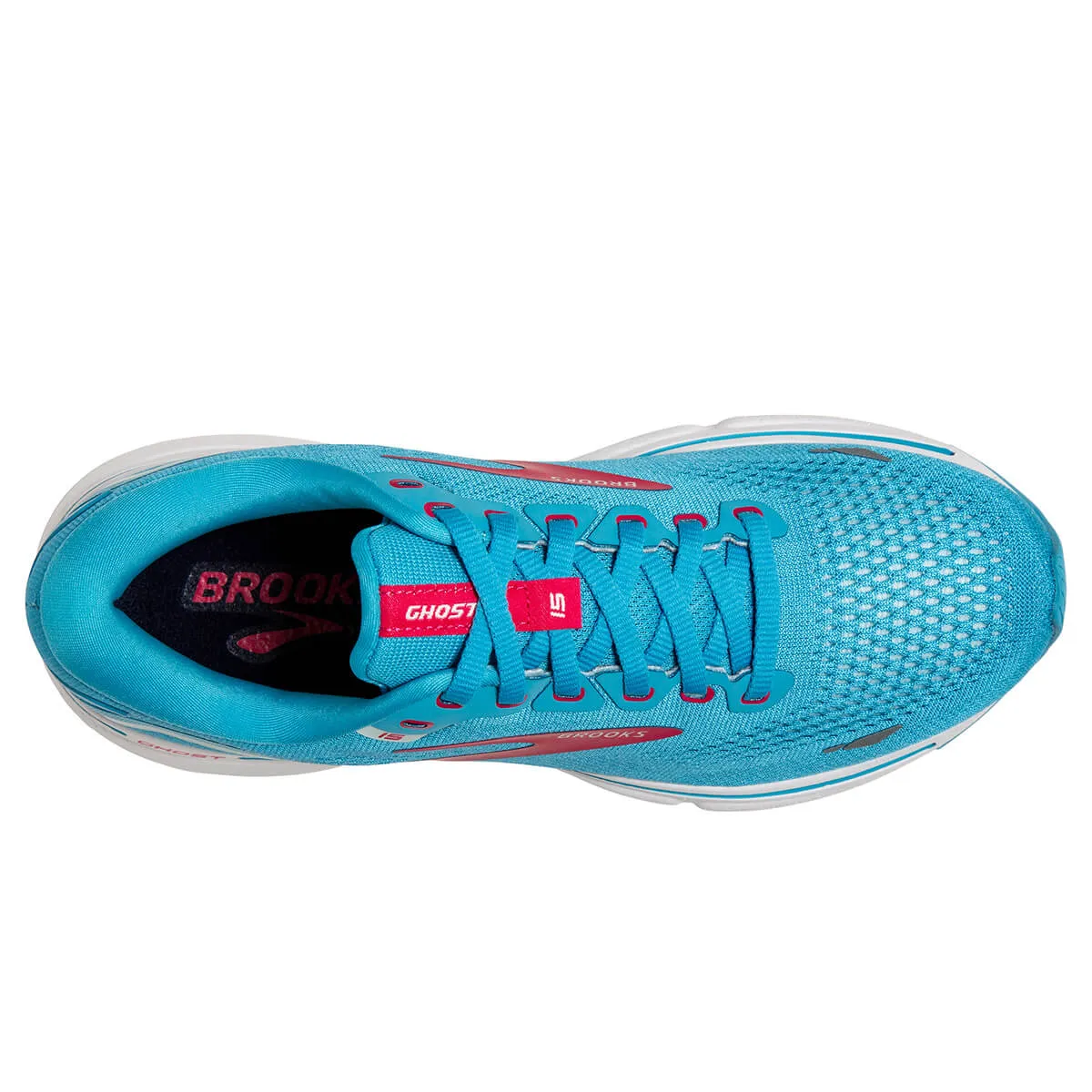 Brooks Ghost 15 Womens | Blue/raspberry/skylight