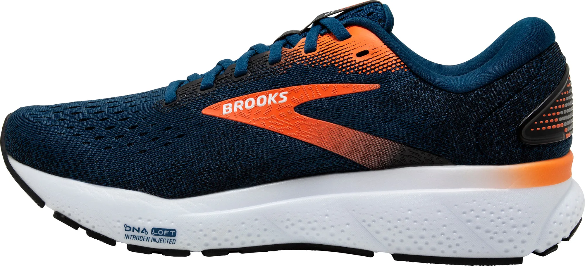 Brooks Ghost 16 Mens Running Shoes - Navy