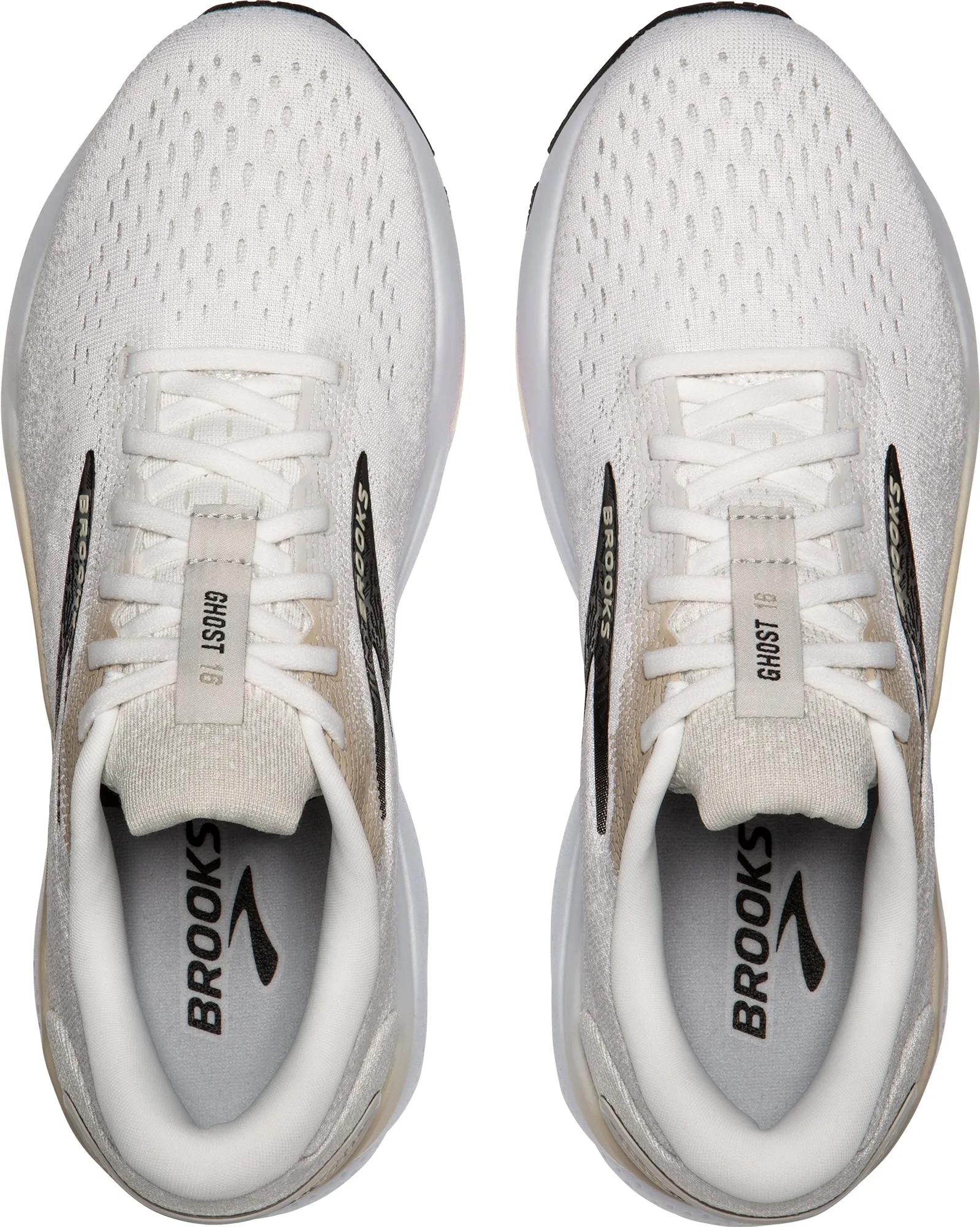 Brooks Ghost 16 Mens Running Shoes - White