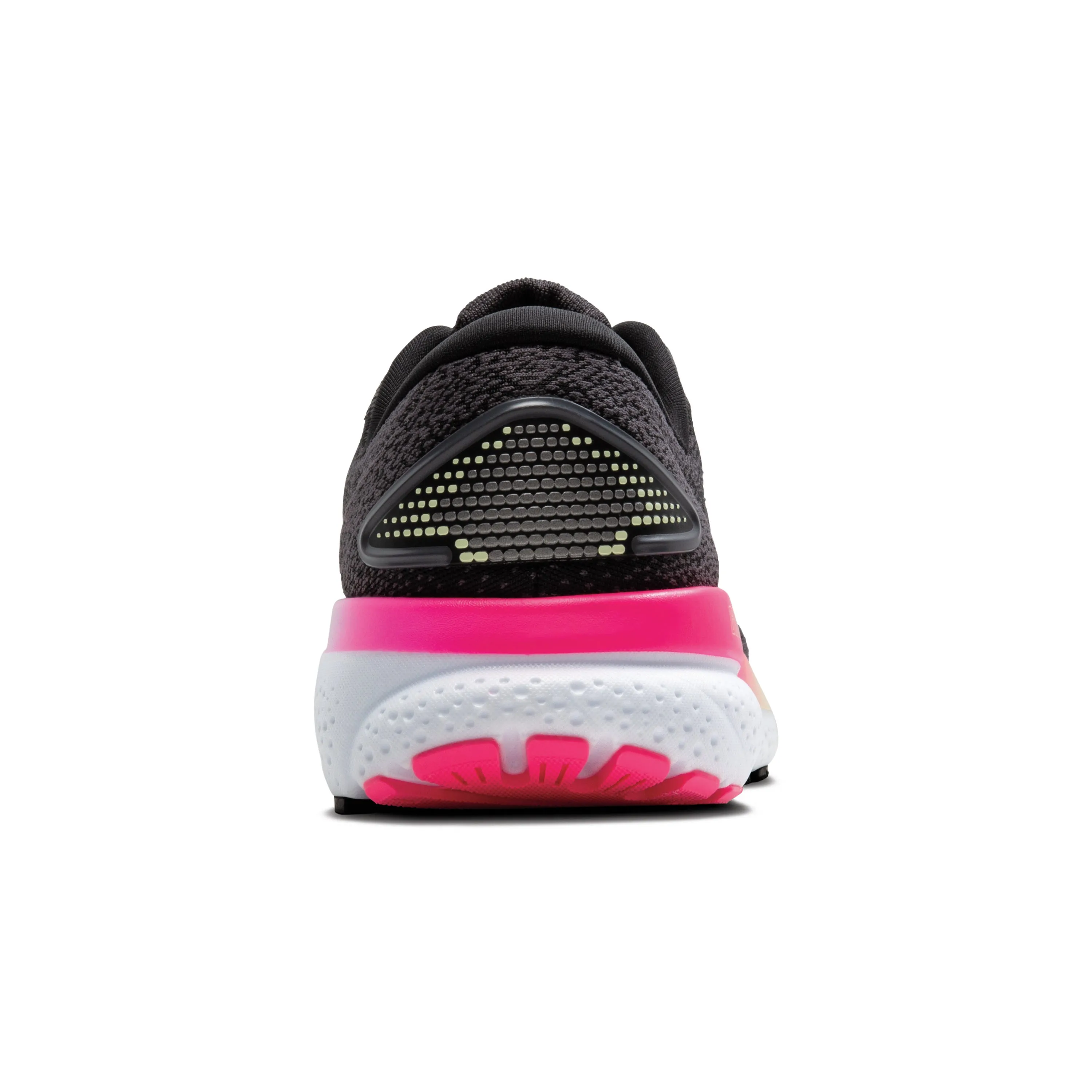 Brooks Ghost 16 Wide Women's - Black/Pink/Yellow