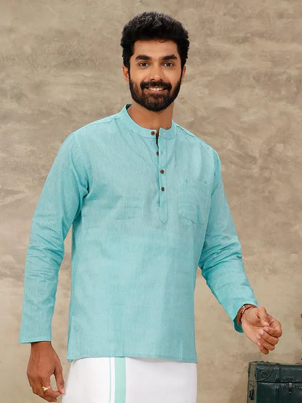 Couple Combo Kurta & Saree Blue SL147