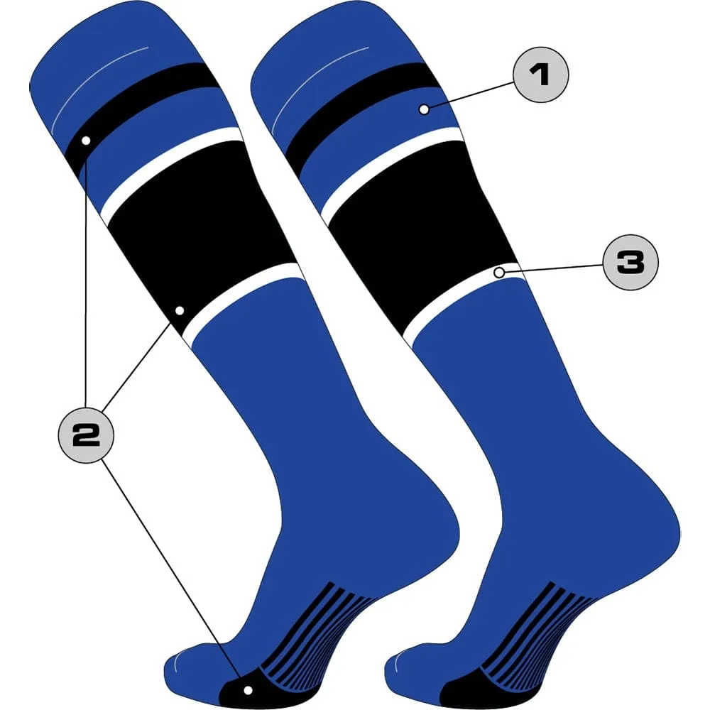 Custom Baseball Socks - Diamond Builder Pattern 7