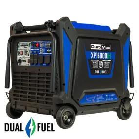 DuroMax XP16000iH Dual Fuel Portable Inverter Generator w/ CO Alert | 16,000 Watts