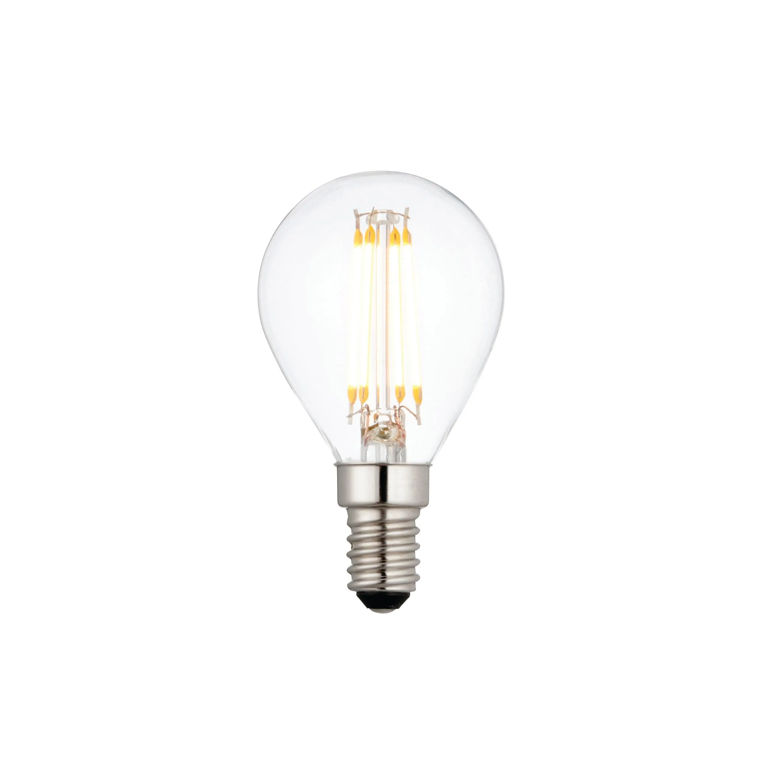 E14 LED Filament Warm White Golf Ball Lamp Bulb 4W