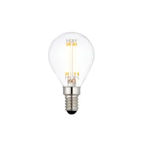 E14 LED Filament Warm White Golf Ball Lamp Bulb 4W