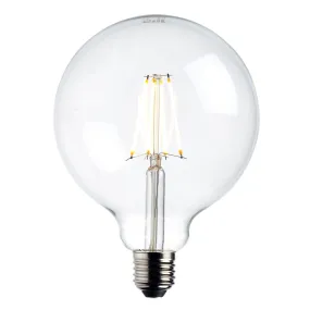 E27 LED Filament Globe Dimmable Lamp Bulb 125mm 7W