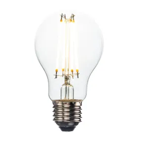 E27 Warm White LED Filament Lamp Bulb GLS 6W