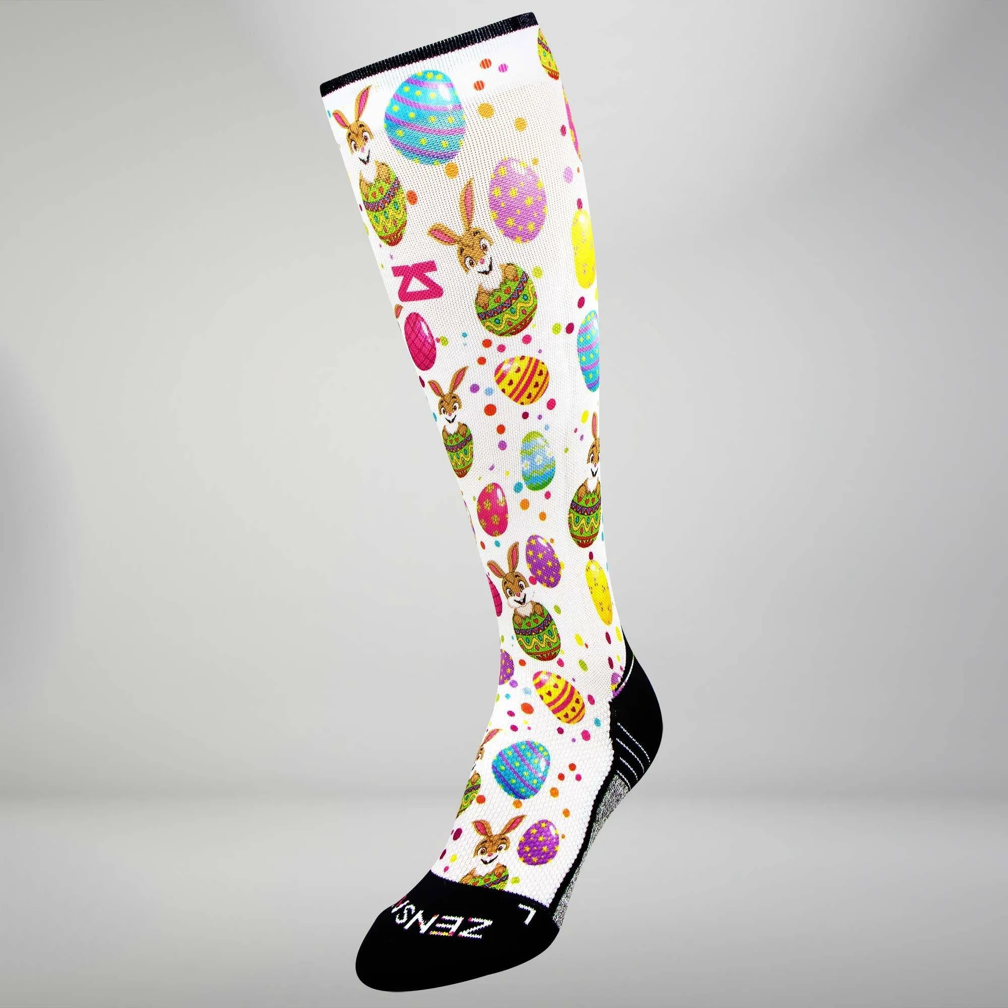 Easter Eggs Compression Socks (Knee-High)