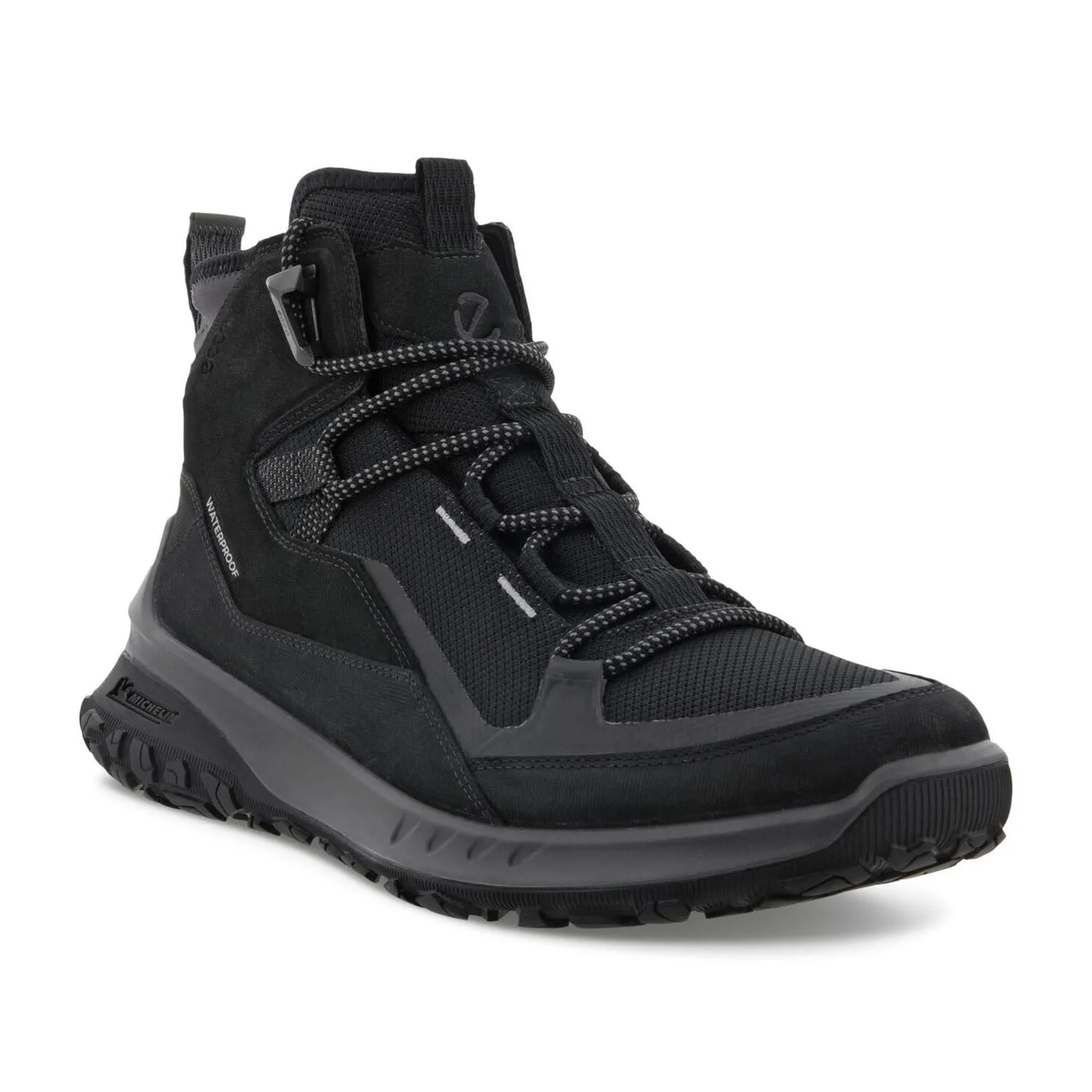 ECCO Men's ULT-TRN Mid WP in Black/Black