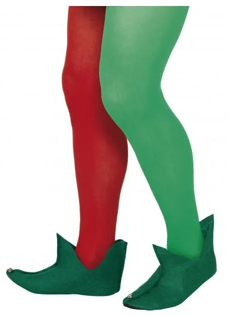 Elf Santa's Helper Christmas Shoes with Bells