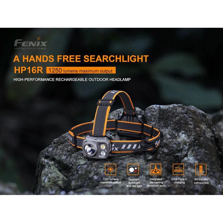 Fenix HP16R Multi Beam Outdoor Headtorch