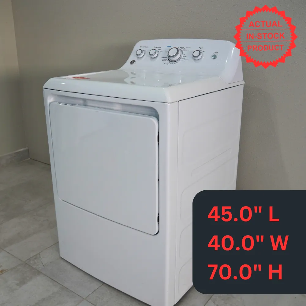 GE Dryer GTD42EASJWW - White