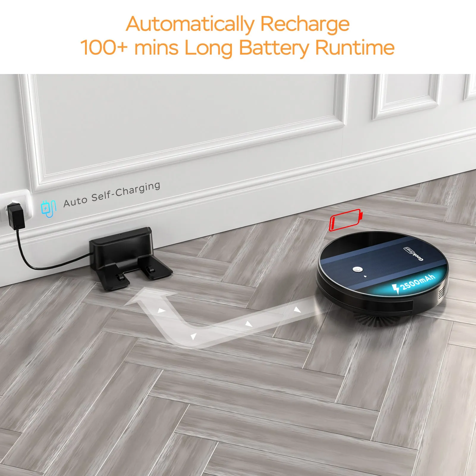 Geek Smart Robot Vacuum Cleaner G6