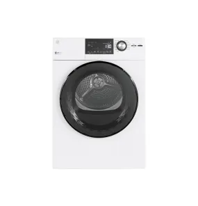 GFD14ESSNWW GE® ENERGY STAR® 24" 4.3 Cu.Ft. Front Load Vented Electric Dryer with Stainless Steel Basket