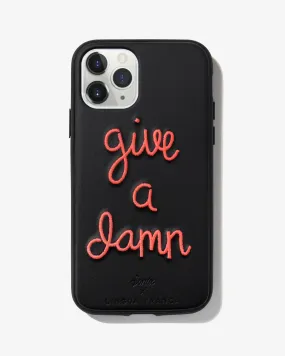 Give A Damn (Pink), iPhone 11 Pro Max / (XS Max)