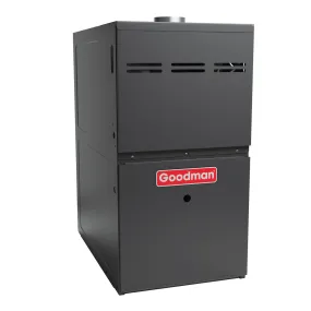 Goodman 100,000 BTU GM9S801005CN Gas Furnace 80% Efficiency 2000 CFM Single Stage Multi-speed ECM 21" Width Heater