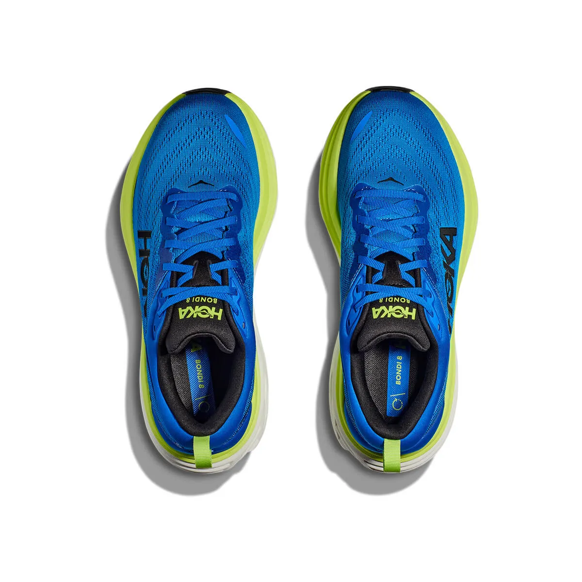 Hoka Bondi 8 Mens | Electric Cobalt / Lettuce