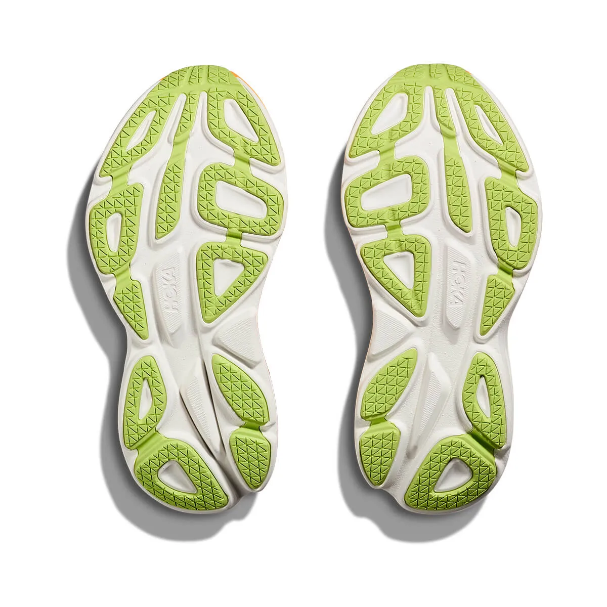 Hoka Bondi 8 Womens | Solar Flare / Lettuce