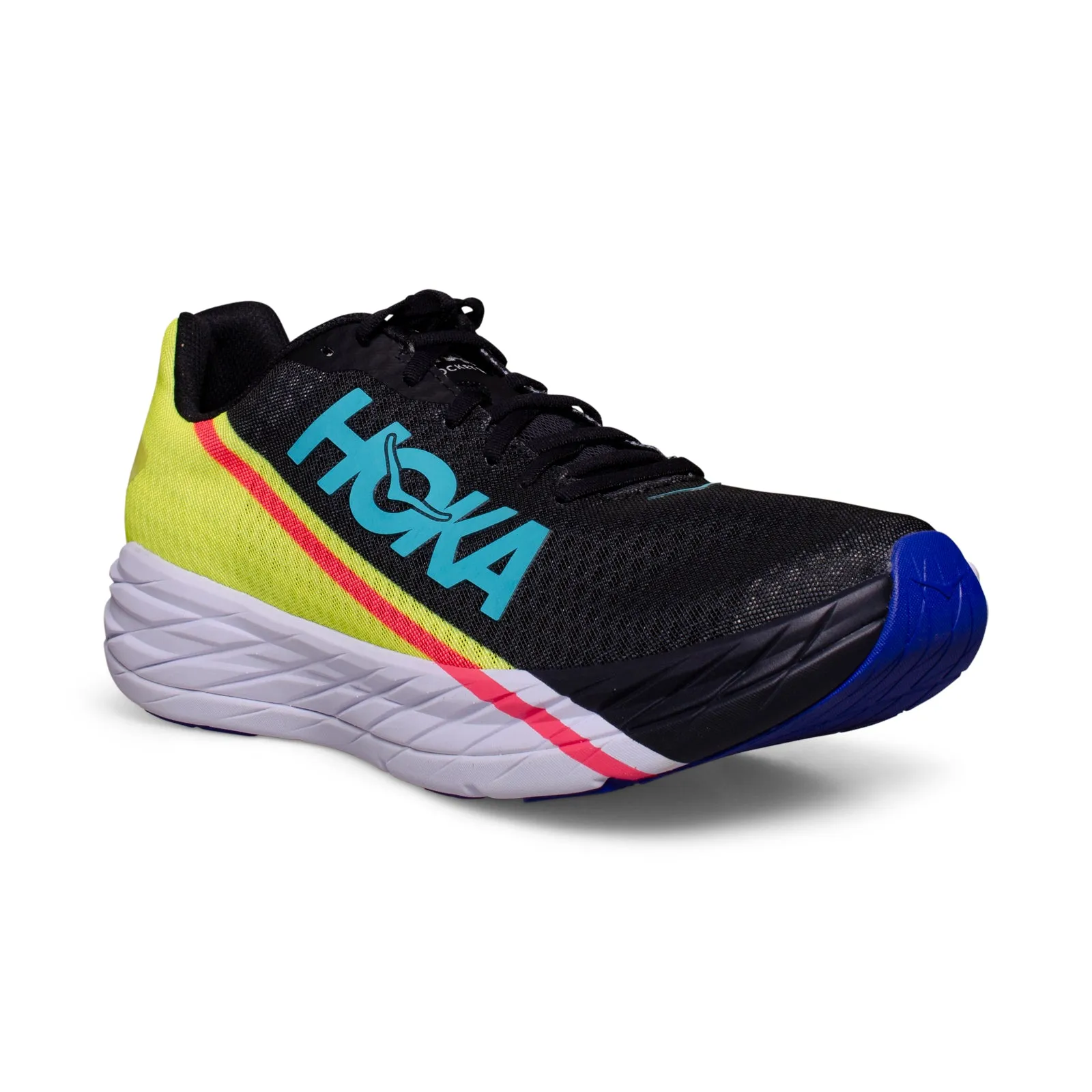 HOKA One One Rocket X Black / Evening Primrose Running Shoes - All Gender