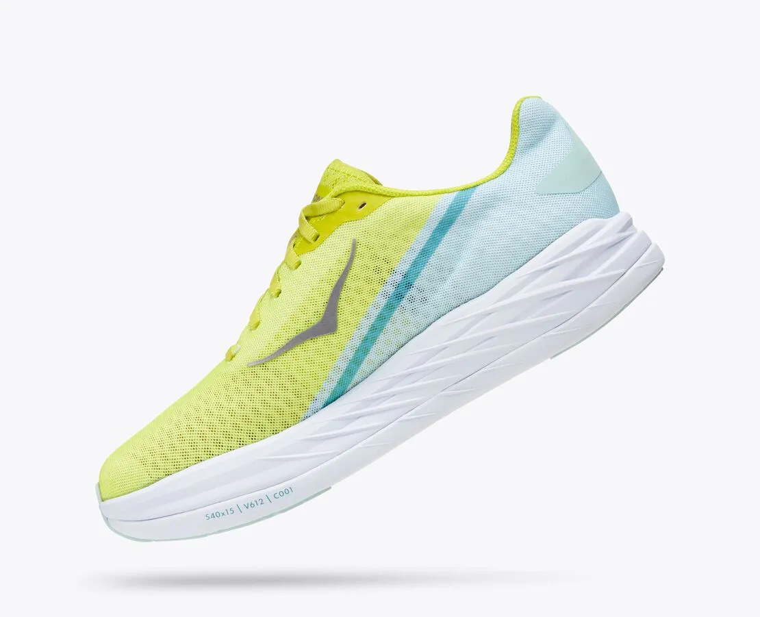 HOKA Unisex's Rocket X - Blue Glass/Evening Primrose