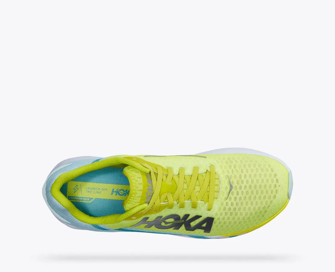 HOKA Unisex's Rocket X - Blue Glass/Evening Primrose