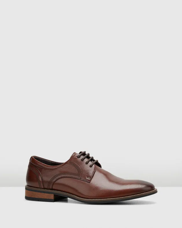 HUSH PUPPIES WHALE - COGNAC BURNISH