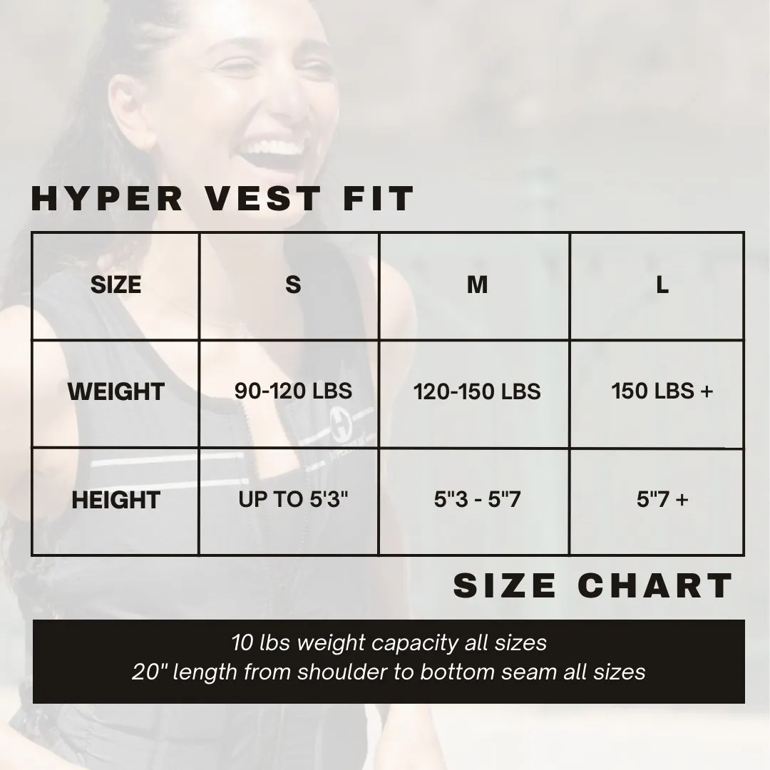 Hyper Vest FIT Weighted Vest for Women | Comfortable & Adjustable