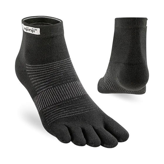 Injinji Run Lightweight Mini-Crew - Anti Blister Toe Socks