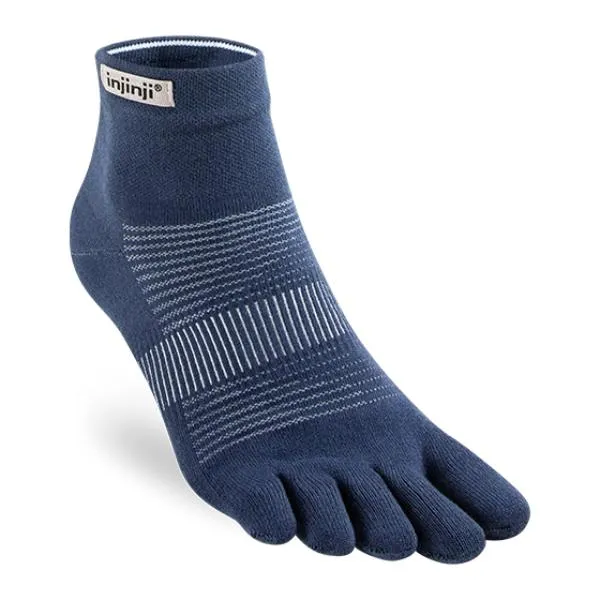 Injinji Run Lightweight Mini-Crew - Anti Blister Toe Socks