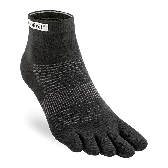 Injinji Run Lightweight Mini-Crew - Anti Blister Toe Socks