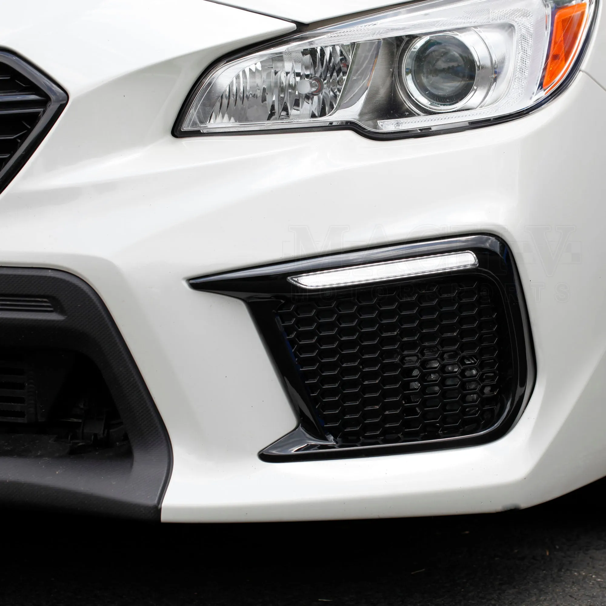 JDM-Style DRL/Switchback Bumper Vents 2018-2021 WRX/STI