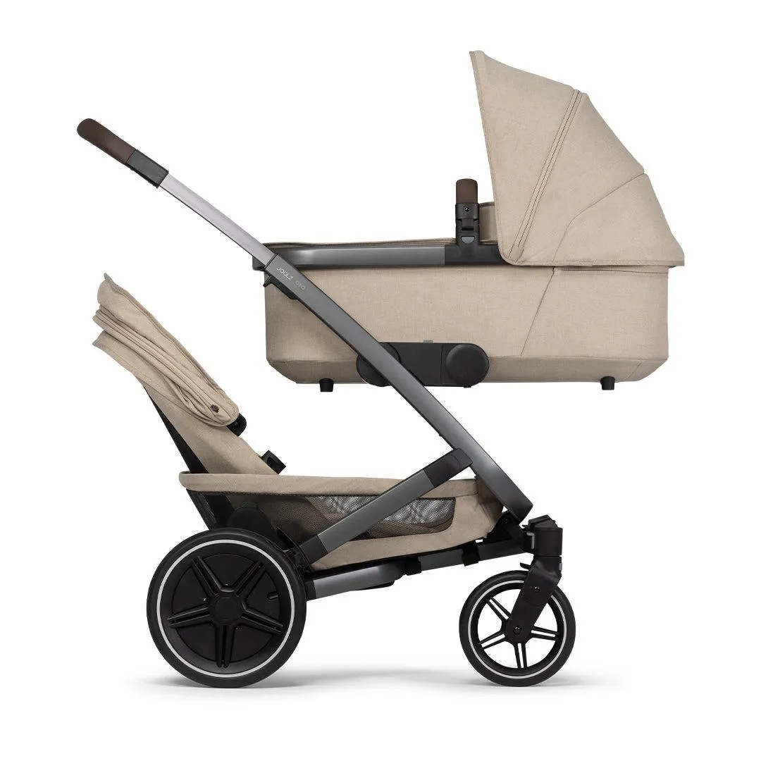 Joolz Geo3 Complete Pushchair - Duo - Sandy Taupe - 2024