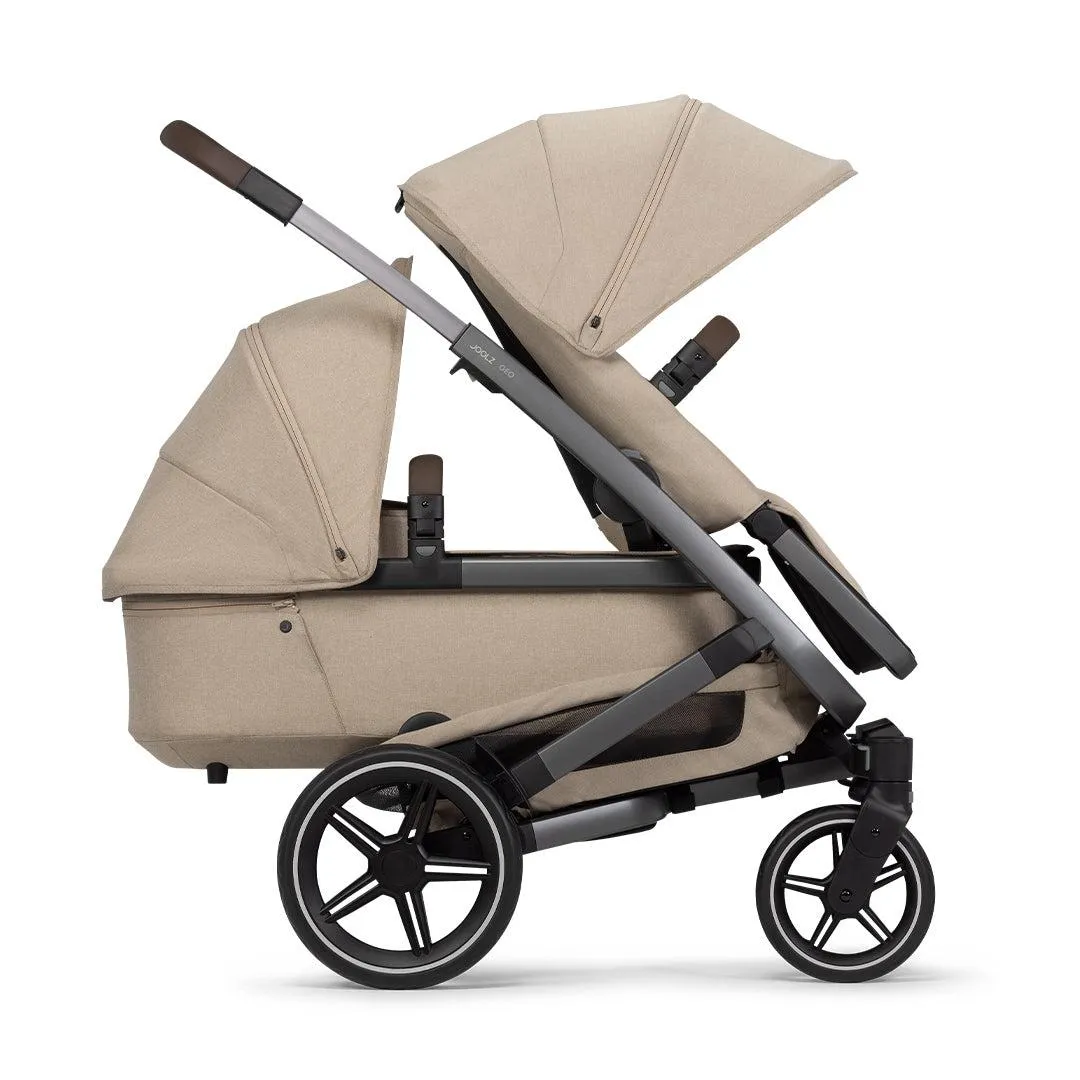 Joolz Geo3 Complete Pushchair - Duo - Sandy Taupe - 2024