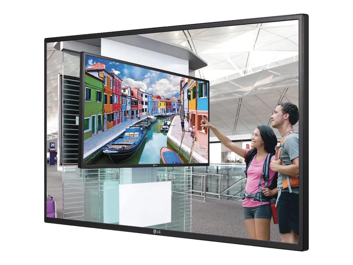 LG - 55" Class Signage LED display - digital signage - 1080p (Full HD) 1920 x 1080 - direct-lit LED - metallic titan ( 55LS35A-5B )