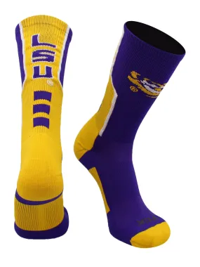 LSU Tigers Perimeter Crew Socks