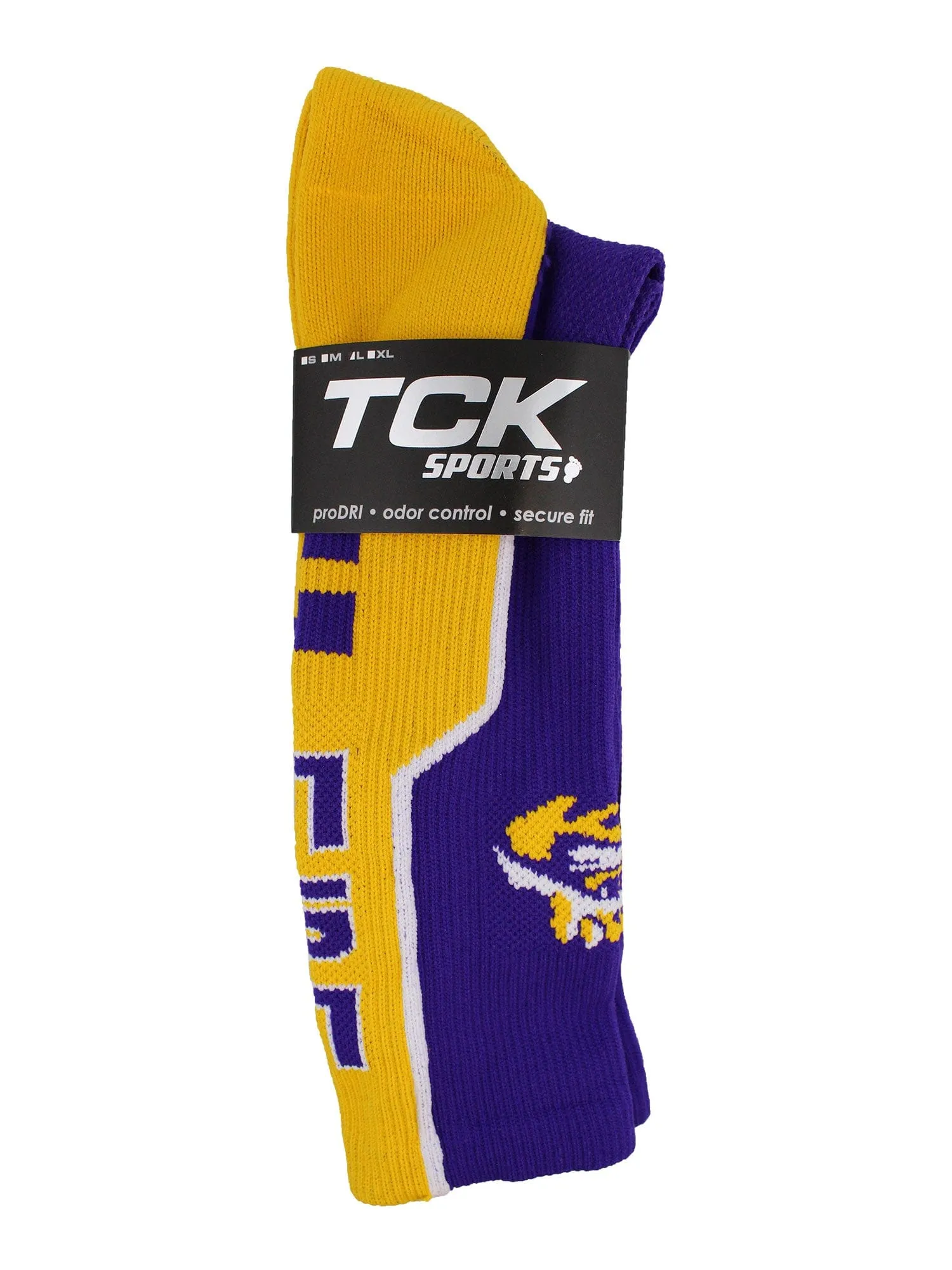 LSU Tigers Perimeter Crew Socks