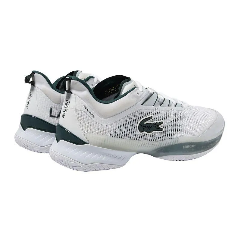 Men's AG-LT23 Ultra Tennis Shoes White and Dark Green