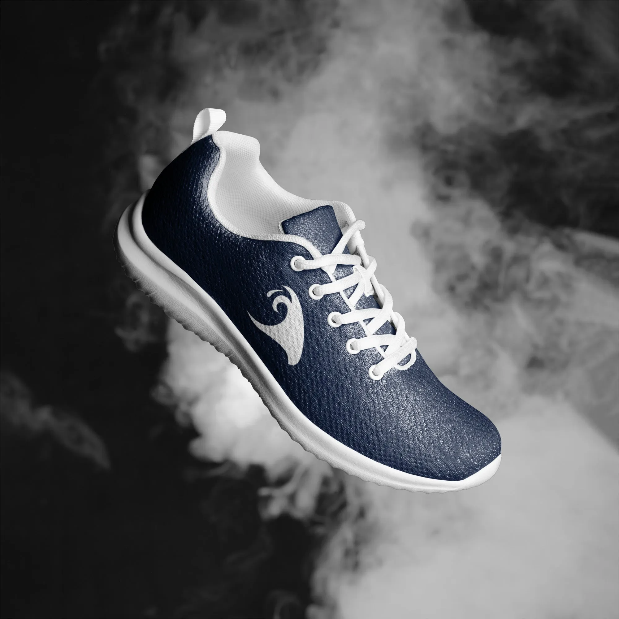 Men’s Navy Blue Athleisure Shoes with Extremely Stoked Epic Wave Logo