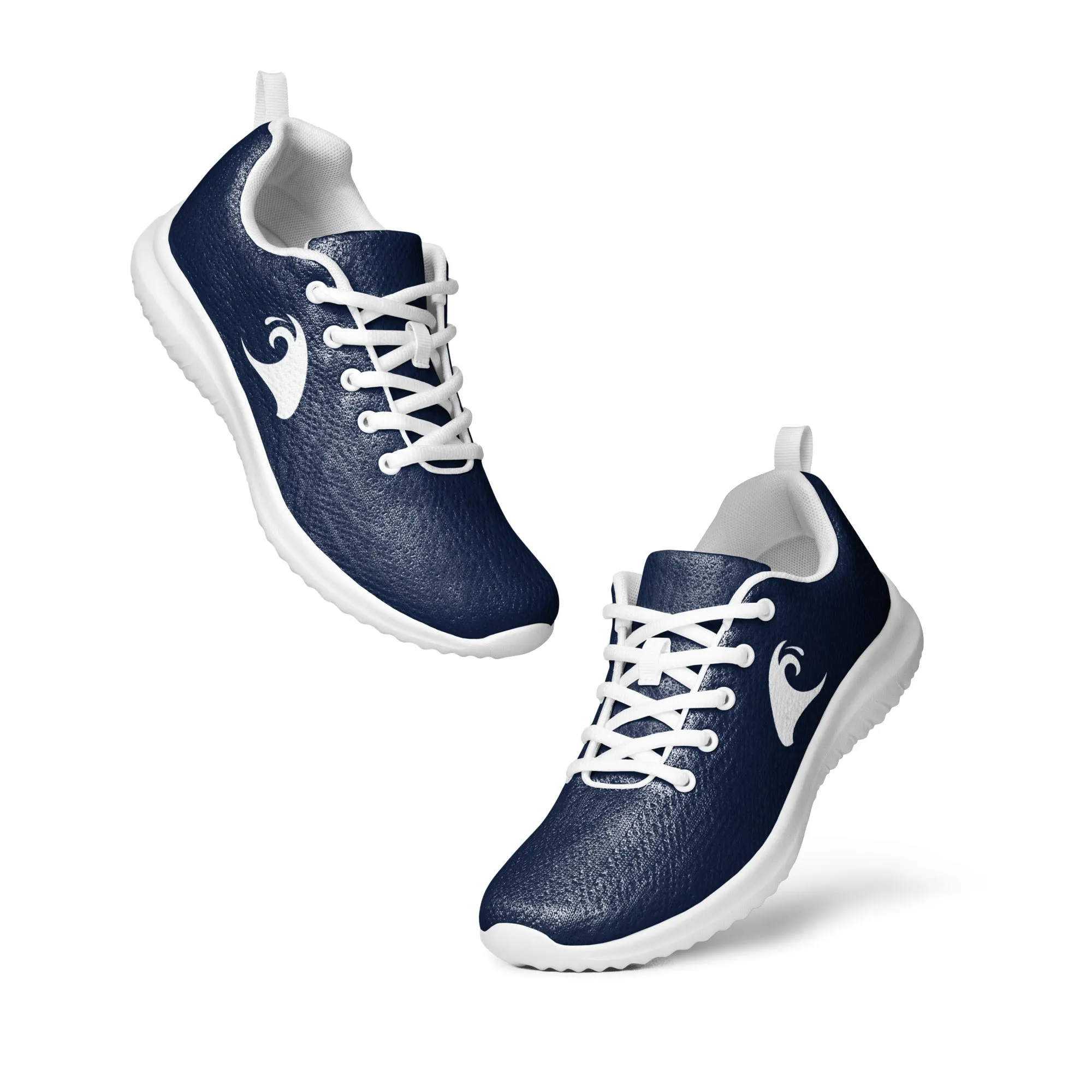 Men’s Navy Blue Athleisure Shoes with Extremely Stoked Epic Wave Logo